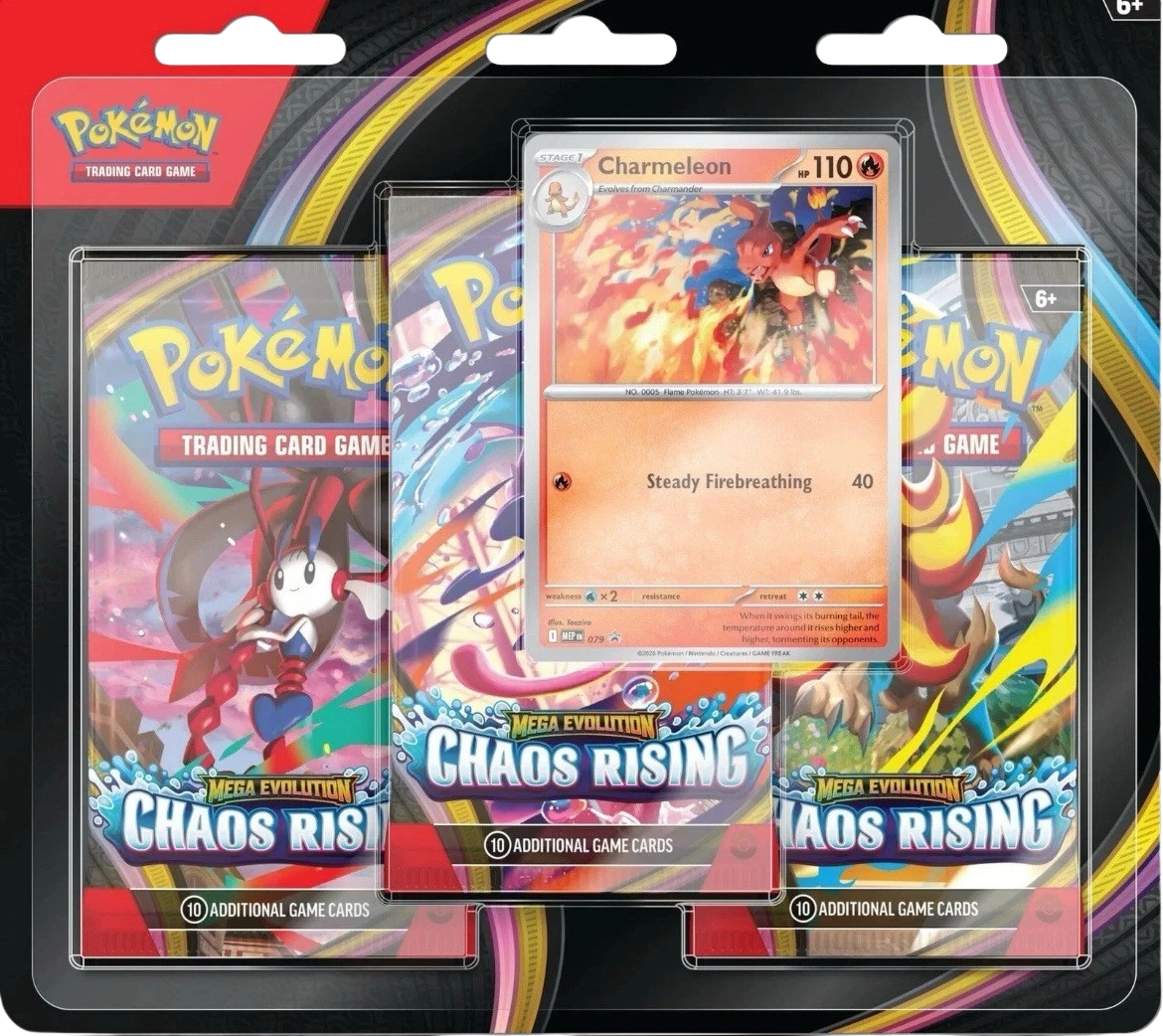 Chaos Rising 3 Packs Blister 