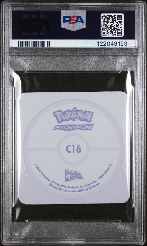 PSA Card Back