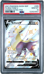 PSA 10 FA/BOLTUND V SHINING FATES TINS