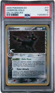 PSA 7 Umbreon Holo Delta Species