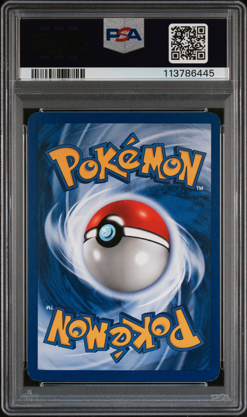 PSA Card Back