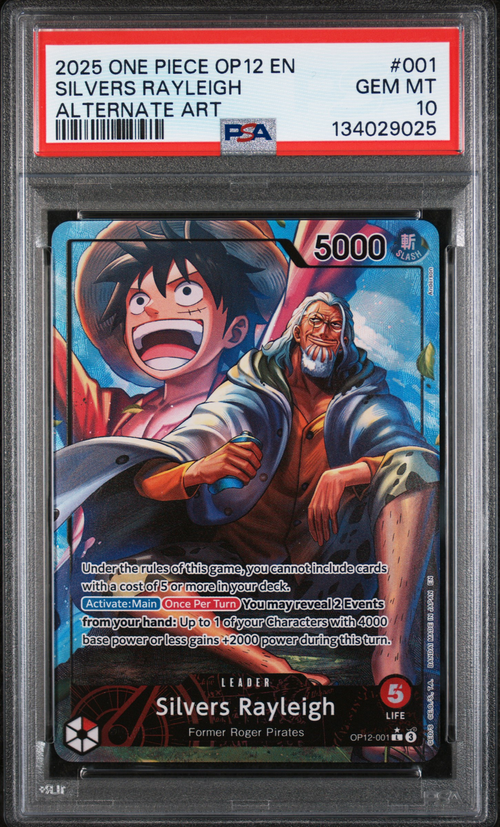 PSA Card Front