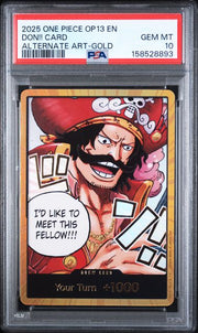 PSA 10 OP13 GOLD DON!!