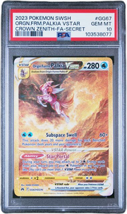 PSA 10 ORIGIN FORM PALKIA VSTAR CROWN ZENITH