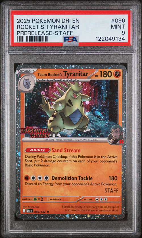 PSA Card Front