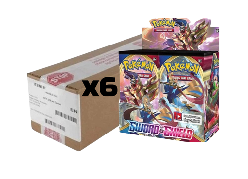 pokemon sealed case booster box Sealed Case Sword and Shield Booster box