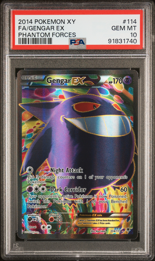 PSA Card Front