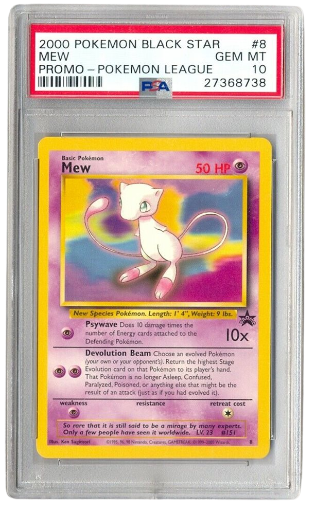 PSA 10 MEW BLACK STAR PROMO