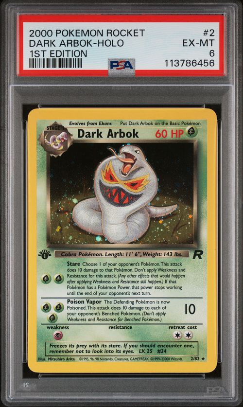PSA Card Front