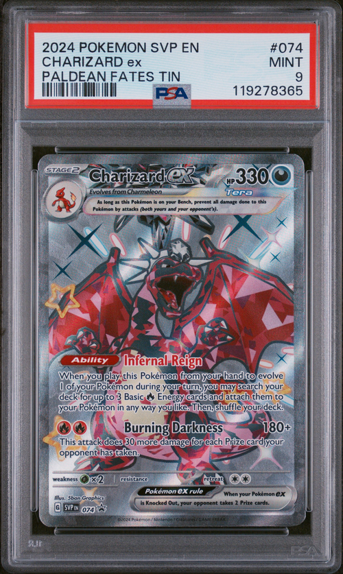 PSA Card Front