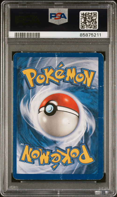 PSA Card Back