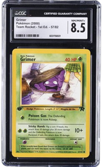 CGC 8.5 GRIMER 1ST ED TEAM ROCKET