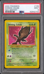 PSA 9Shining Celebi #106/105 Neo Destiny Unlimited