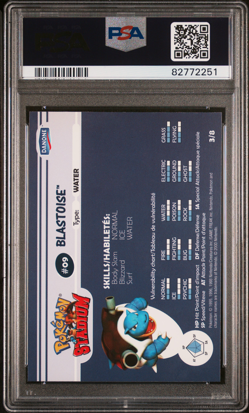 PSA Card Back