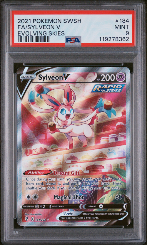 PSA Card Front