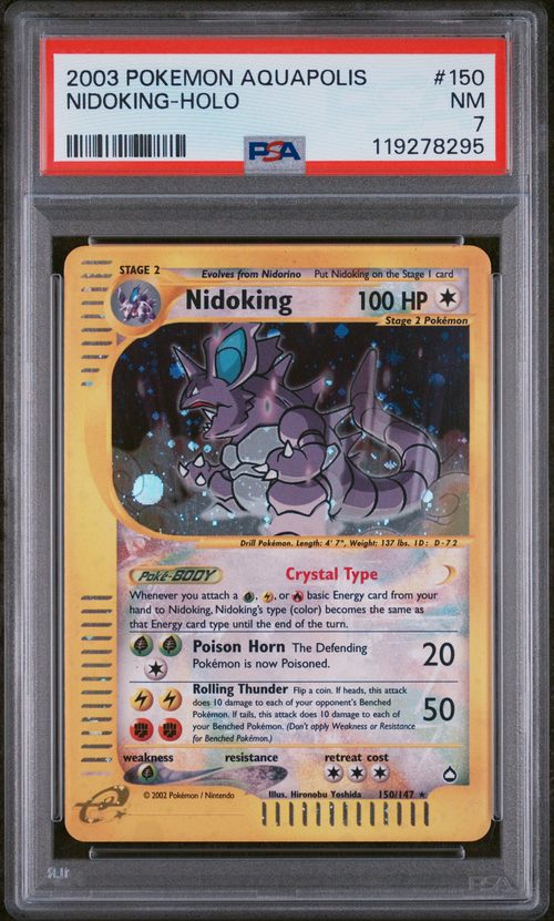 PSA Card Front