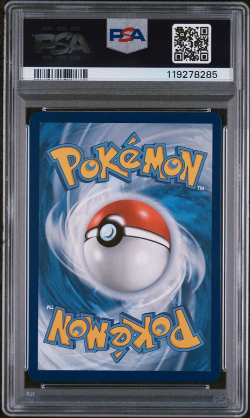 PSA Card Back