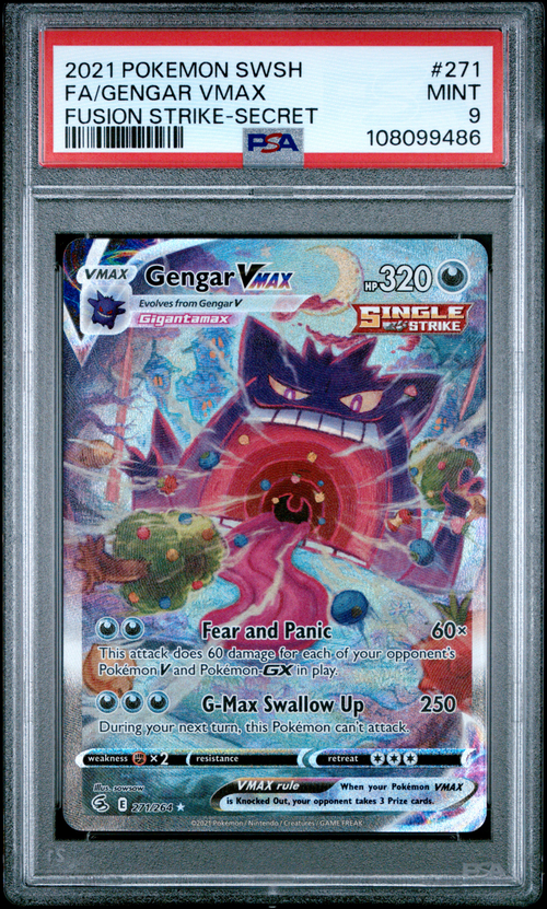 PSA Card Front