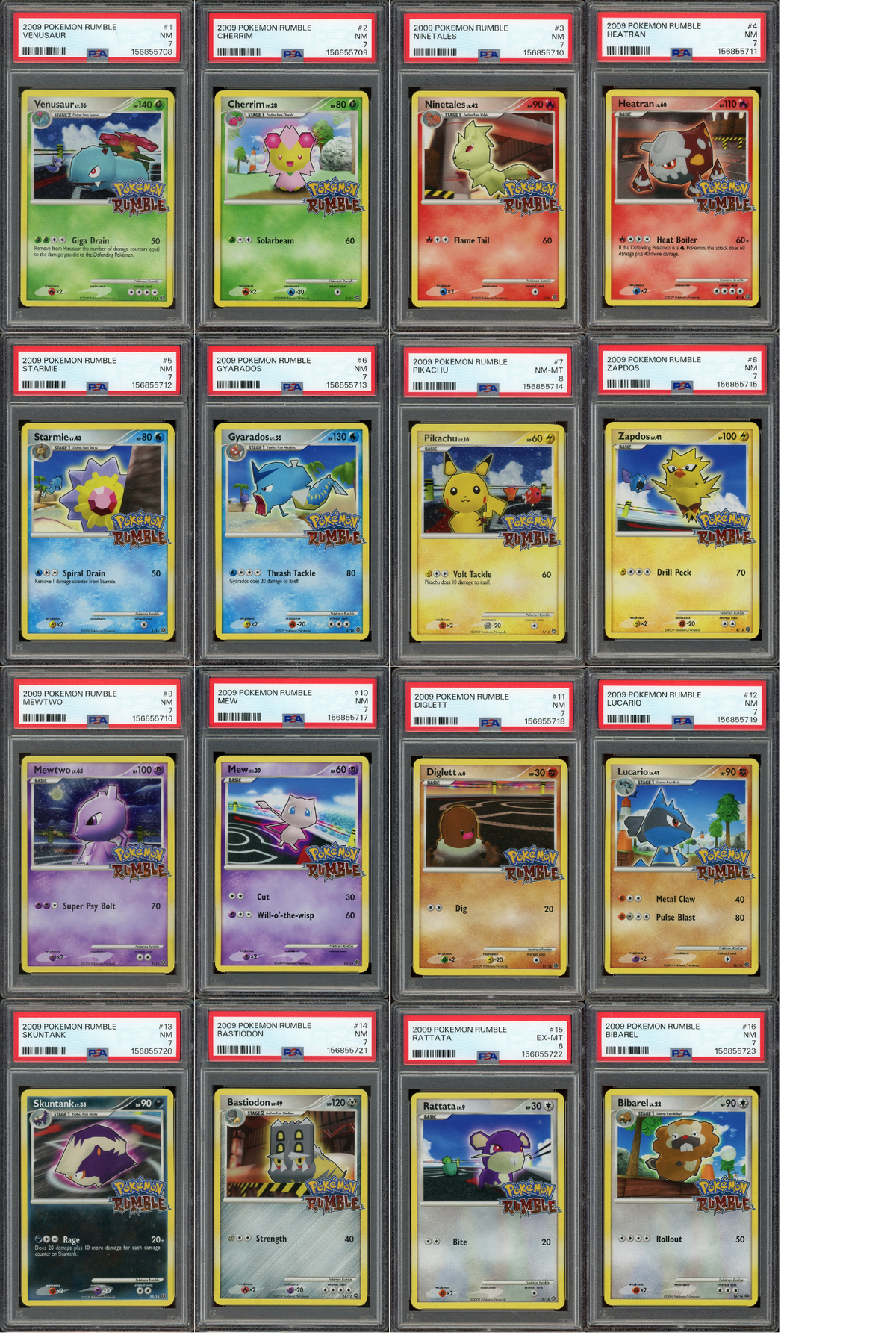 SEQUENTIAL FULL RUMBLE SET