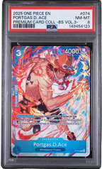 PSA 8 PORTGAS D. ACE BEST SELECTION VOL.3