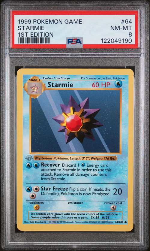 PSA Card Front