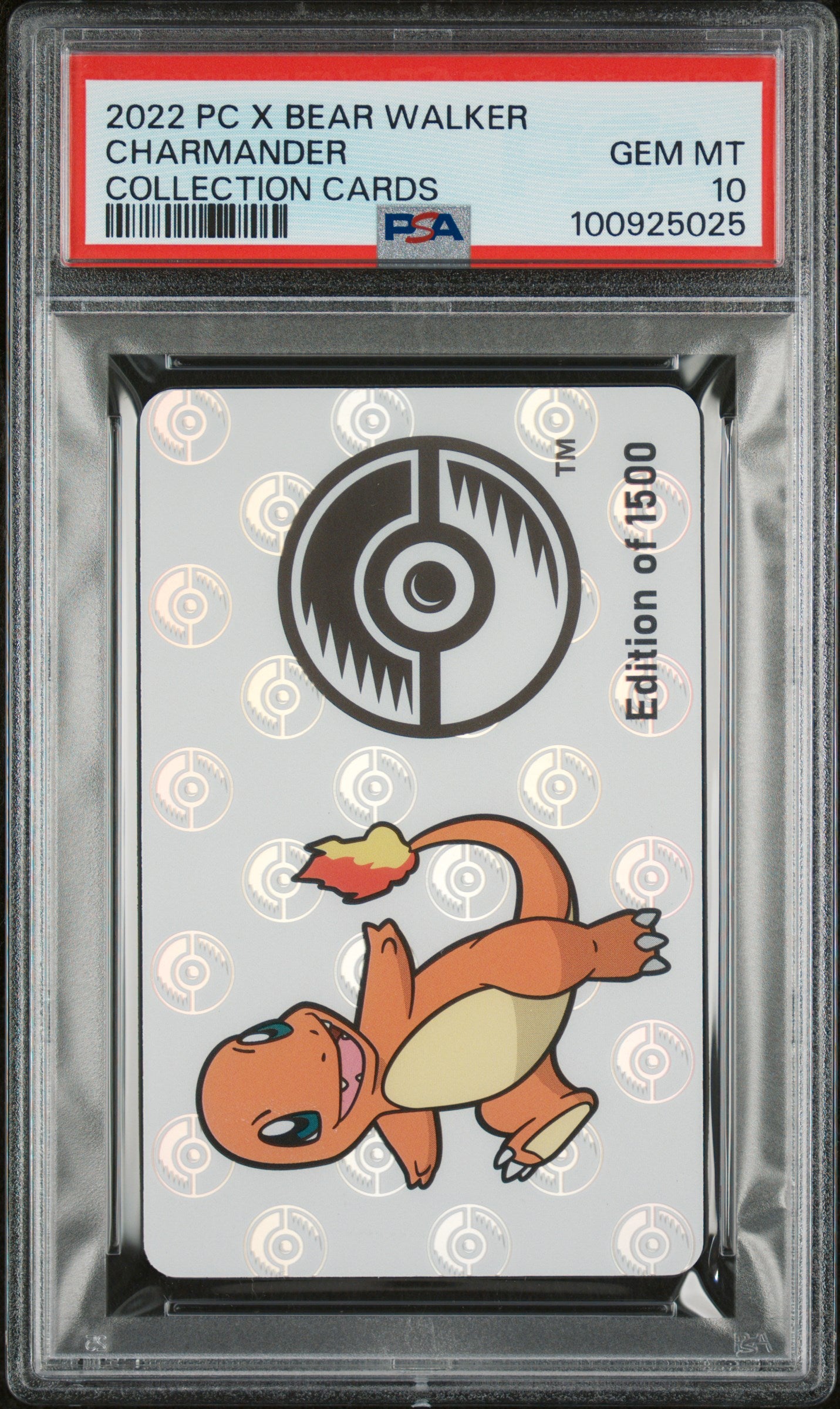 PSA 10 CHARMANDER COLLECTION CARDS