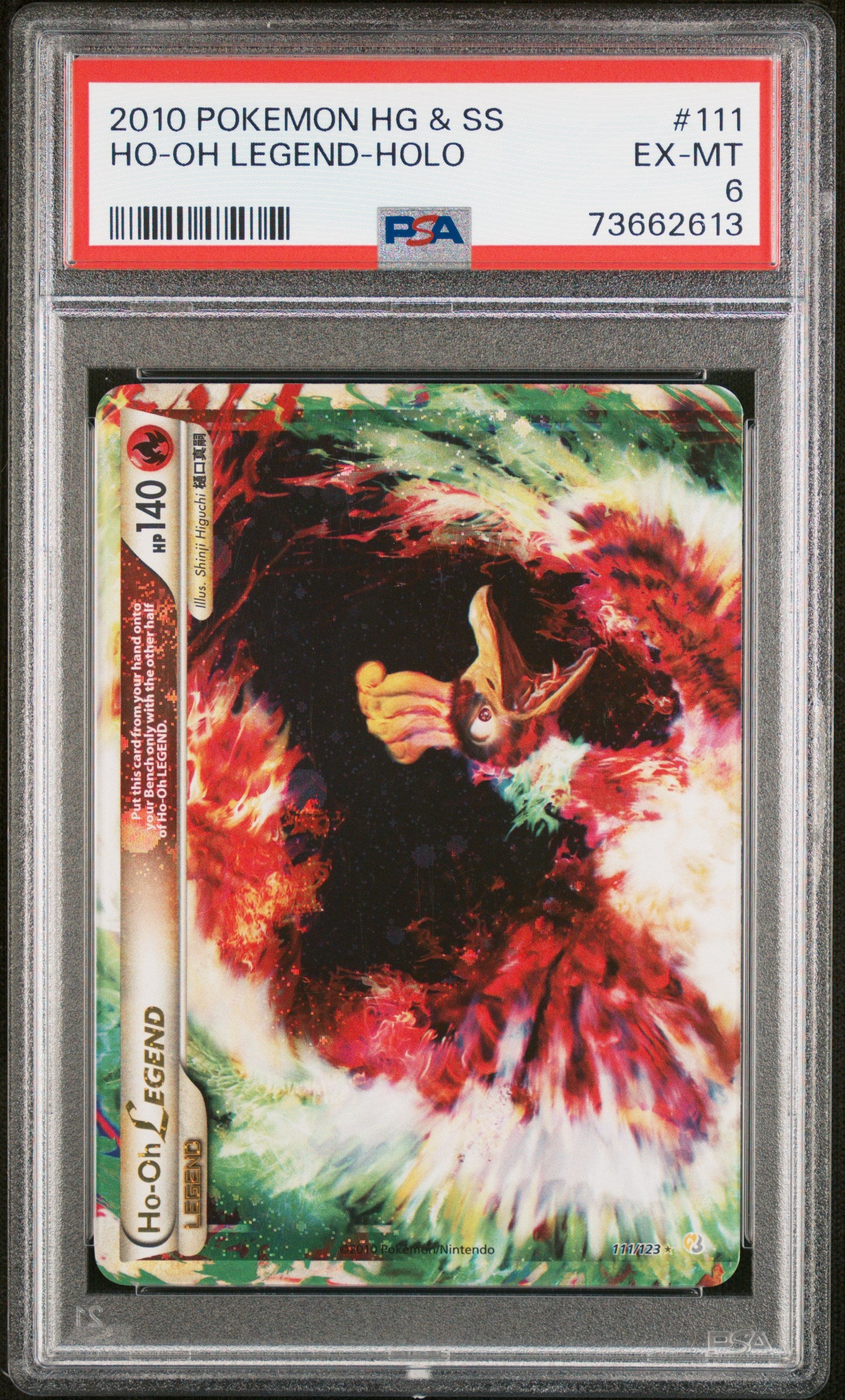 PSA 6 HO-OH LEGEND-HOLO 