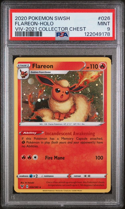 PSA Card Front