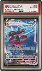 PSA 10 FA/INTELEON VMAX FUSION STRIKE SECRET