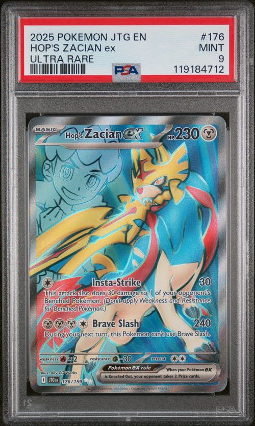 PSA Card Front