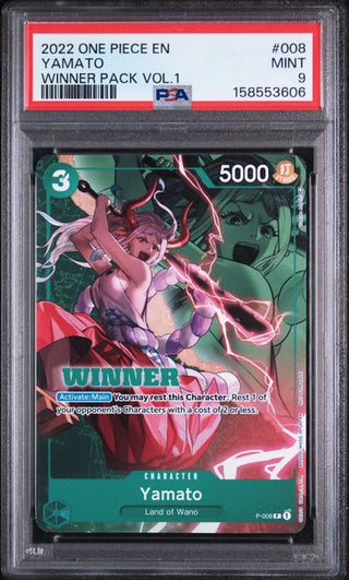 PSA 9 PROMO YAMATO WINNER PACK VOL.1