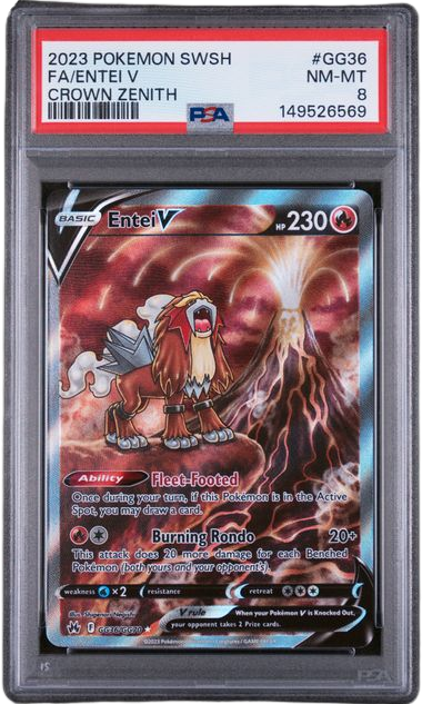 PSA 8 FA/ENTEI V CROWN ZENITH