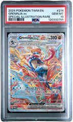 PSA 10 GRENINJA EX TWILIGHT MASQUERADE
