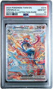 PSA 10 GRENINJA EX TWILIGHT MASQUERADE