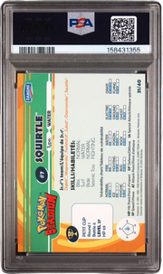 PSA 6 SQUIRTLE DANONE STADIUM TIP 