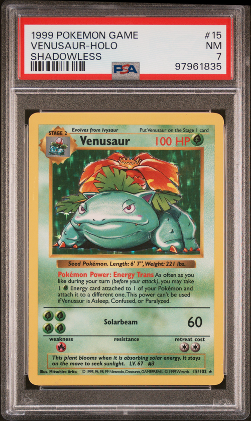 PSA Card Front