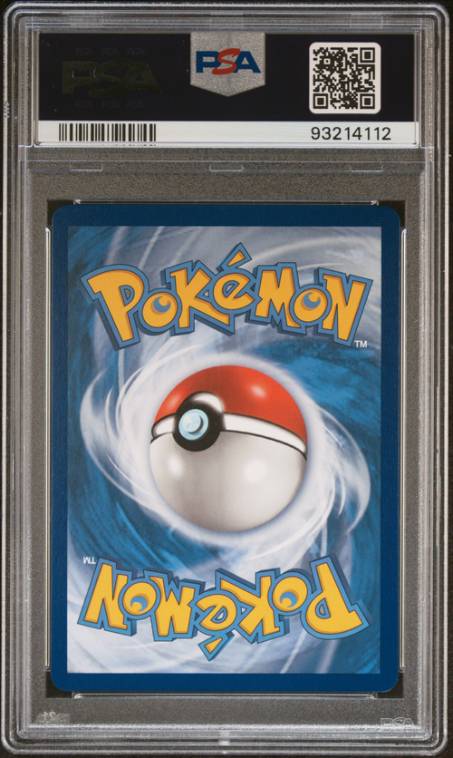 PSA Card Back