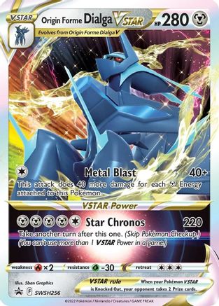 Origin Forme Dialga VSTAR (SWSH256/307) - SWSH Sword & Shield Promo Cards Holofoil