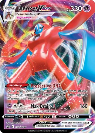 Deoxys VMAX (SWSH267/307) - SWSH Sword & Shield Promo Cards Holofoil