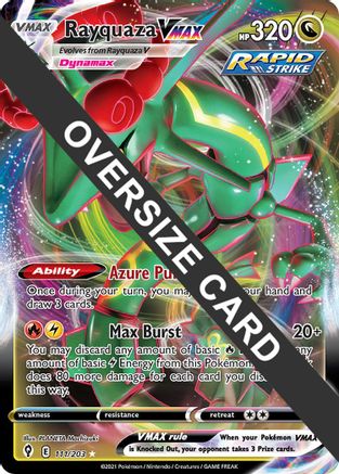 Rayquaza VMAX (111/203) - Jumbo Cards Holofoil