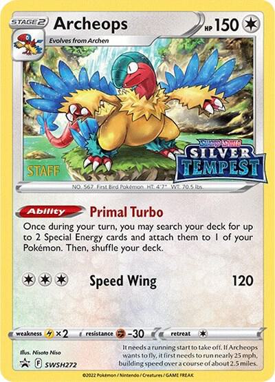 Archeops - SWSH272 - Prerelease Promo STAFF