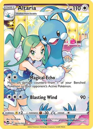 Altaria (TG11/TG30) - SWSH12 Silver Tempest Trainer Gallery Holofoil