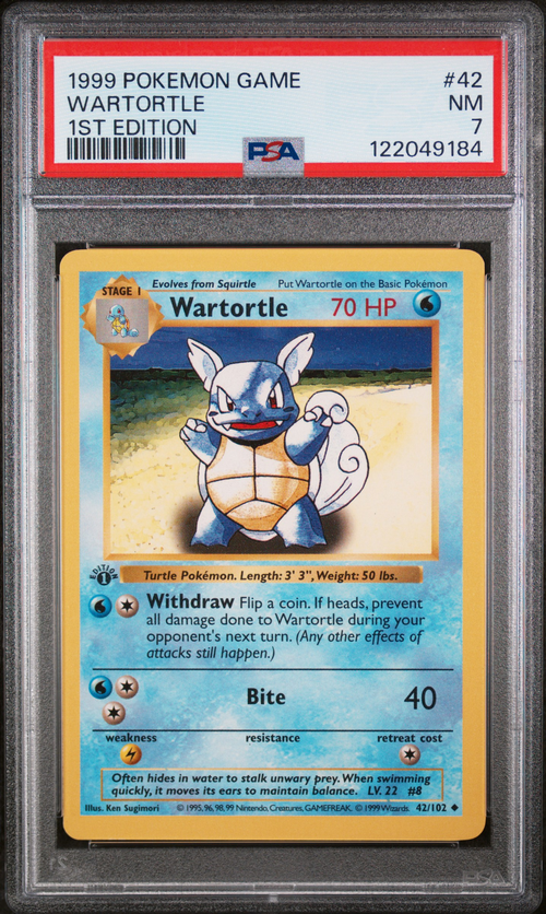 PSA Card Front