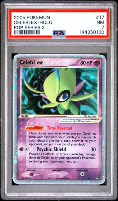 PSA 7 CELEBI EX POP SERIES 2