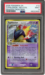 PSA 9 TYPHLOSION REV FOIL DRAGON FRONTIERS