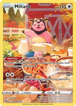 Miltank (GG24/GG70) - Crown Zenith Galarian Gallery Holofoil