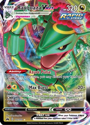 Rayquaza VMAX (102/159) - Crown Zenith Holofoil