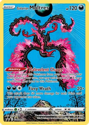 Galarian Moltres (SWSH284) - SWSH Sword & Shield Promo Cards Holofoil