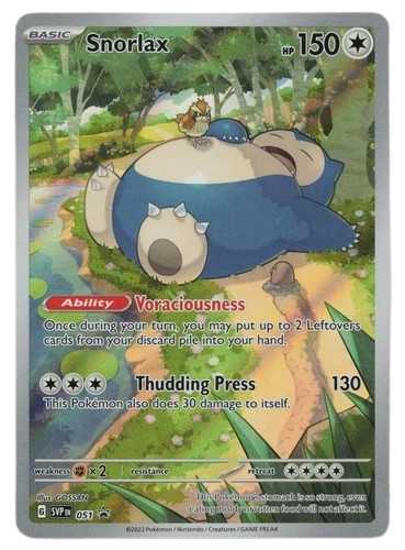 Snorlax (051) Scarlet & Violet Promo