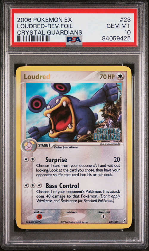 PSA Card Front